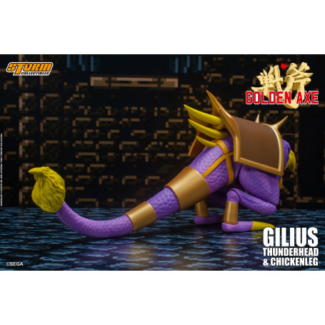 Storm Collectibles - Goldene Axt - Gilius Thunderhead & Chickenleg