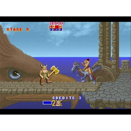 Storm Collectibles - Goldene Axt - Gilius Thunderhead & Chickenleg