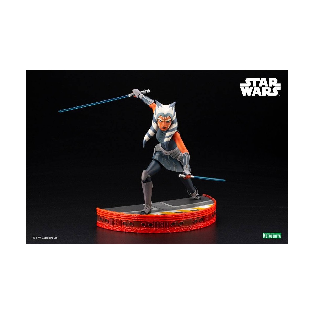 Star Wars - ARTFX kotobukiya - Ahsoka Tano - The Clone Wars PVC Statue ARTFX 1/7