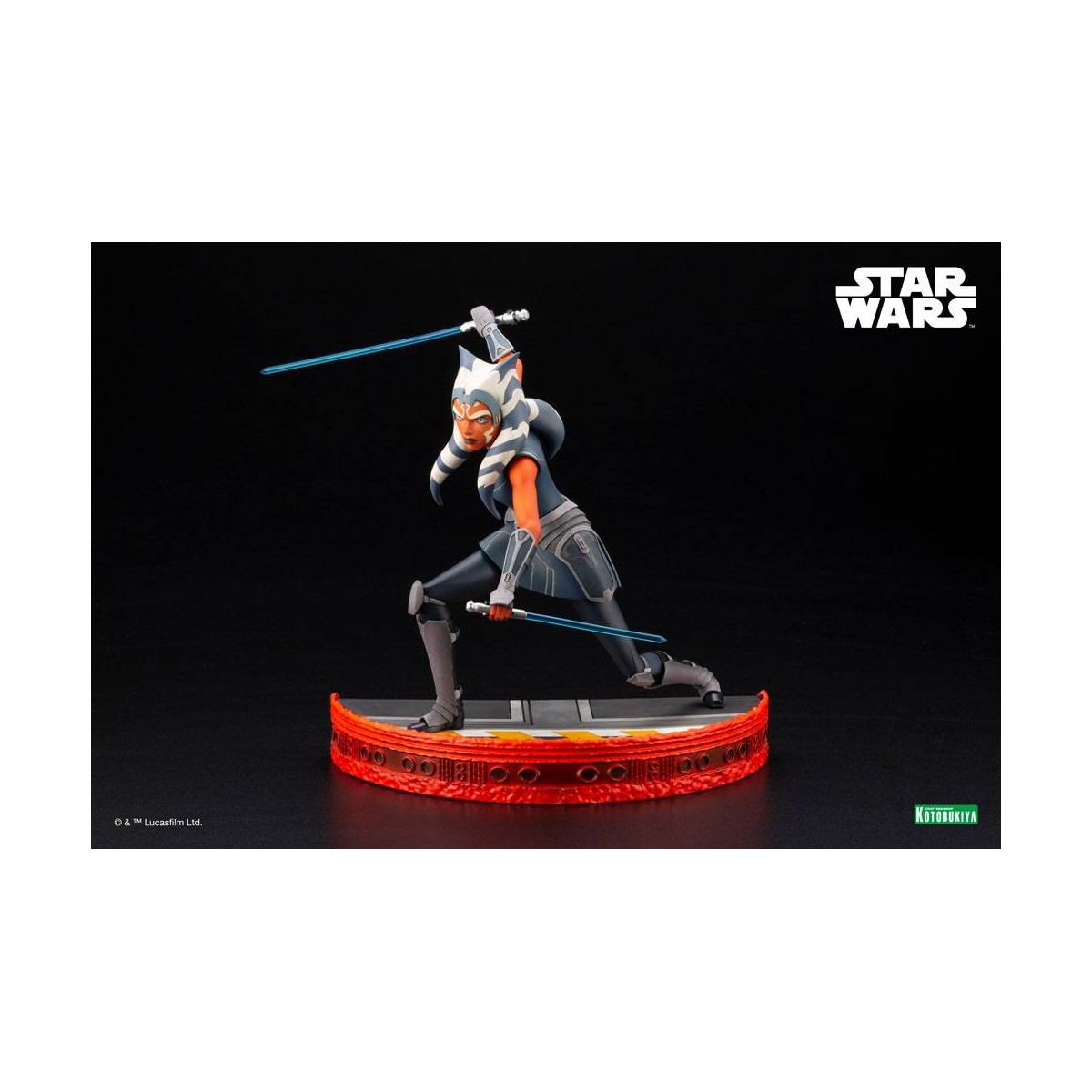 Star Wars - ARTFX kotobukiya - Ahsoka Tano - The Clone Wars PVC Statue ARTFX 1/7
