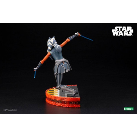 Star Wars - ARTFX kotobukiya - Ahsoka Tano - The Clone Wars PVC Statue ARTFX 1/7