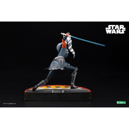 Star Wars - ARTFX kotobukiya - Ahsoka Tano - The Clone Wars PVC Statue ARTFX 1/7