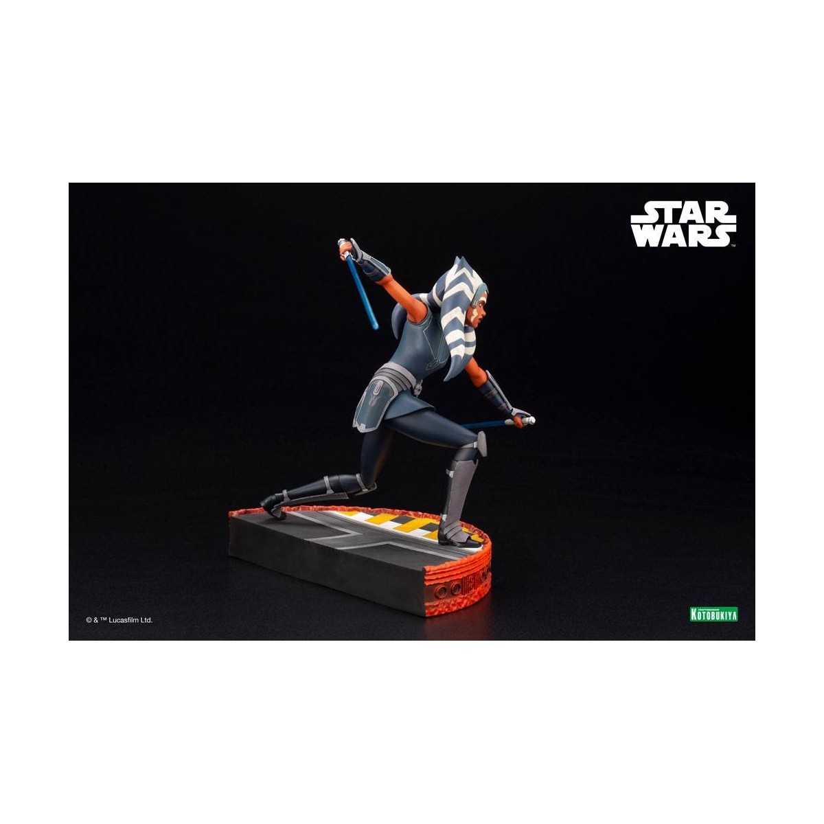 Star Wars - ARTFX kotobukiya - Ahsoka Tano - The Clone Wars PVC Statue ARTFX 1/7
