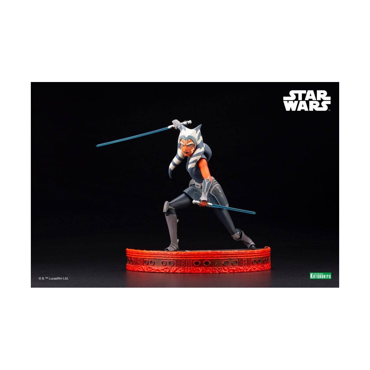 Star Wars - ARTFX kotobukiya - Ahsoka Tano - The Clone Wars PVC Statue ARTFX 1/7