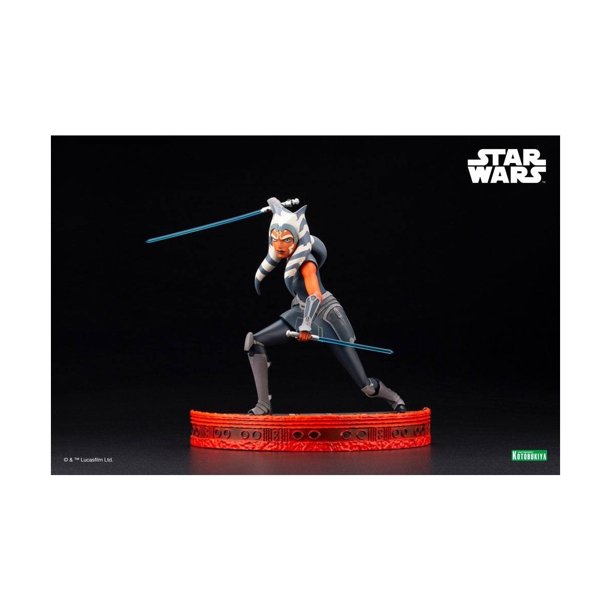 Star Wars - ARTFX kotobukiya - Ahsoka Tano - The Clone Wars PVC Statue ARTFX 1/7