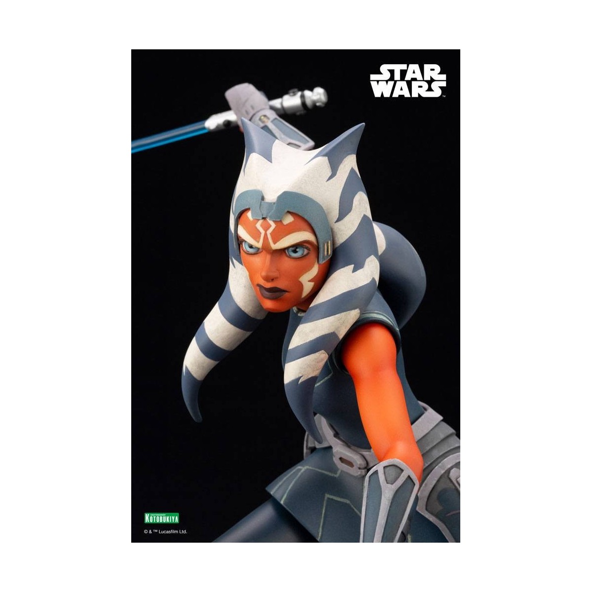 Star Wars - ARTFX kotobukiya - Ahsoka Tano - The Clone Wars PVC Statue ARTFX 1/7