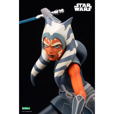Star Wars - ARTFX kotobukiya - Ahsoka Tano - The Clone Wars PVC Statue ARTFX 1/7