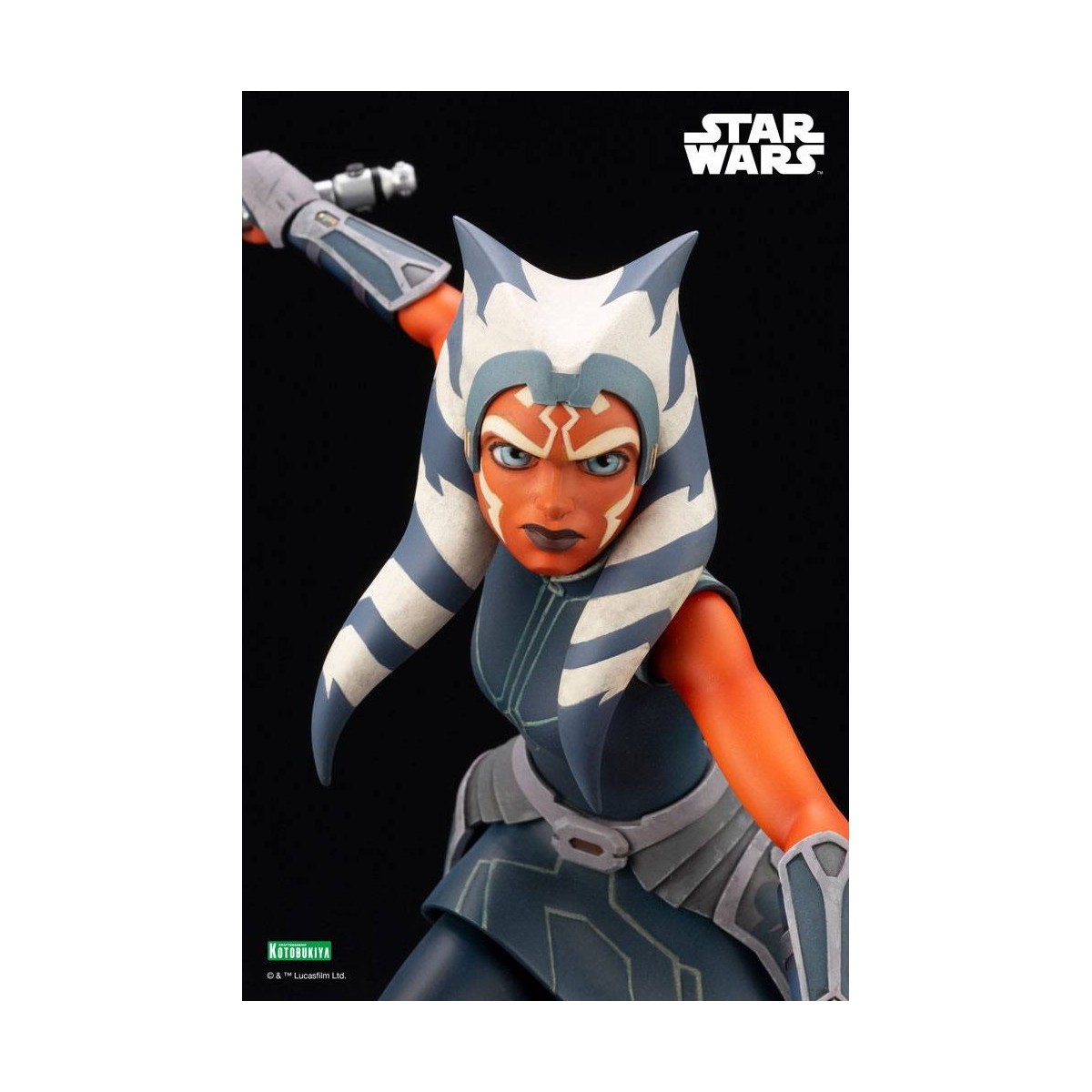 Star Wars - ARTFX kotobukiya - Ahsoka Tano - The Clone Wars PVC Statue ARTFX 1/7