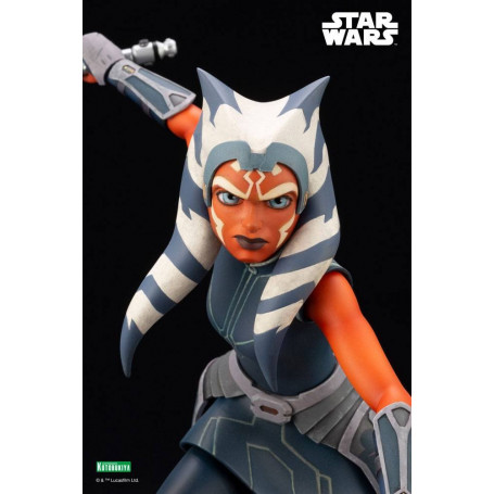 Star Wars - ARTFX kotobukiya - Ahsoka Tano - The Clone Wars PVC Statue ARTFX 1/7