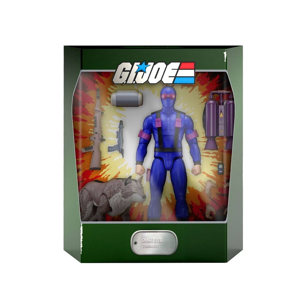 Super 7 - G.I.Joe - Ultimates Snake Eyes (Real American Hero)