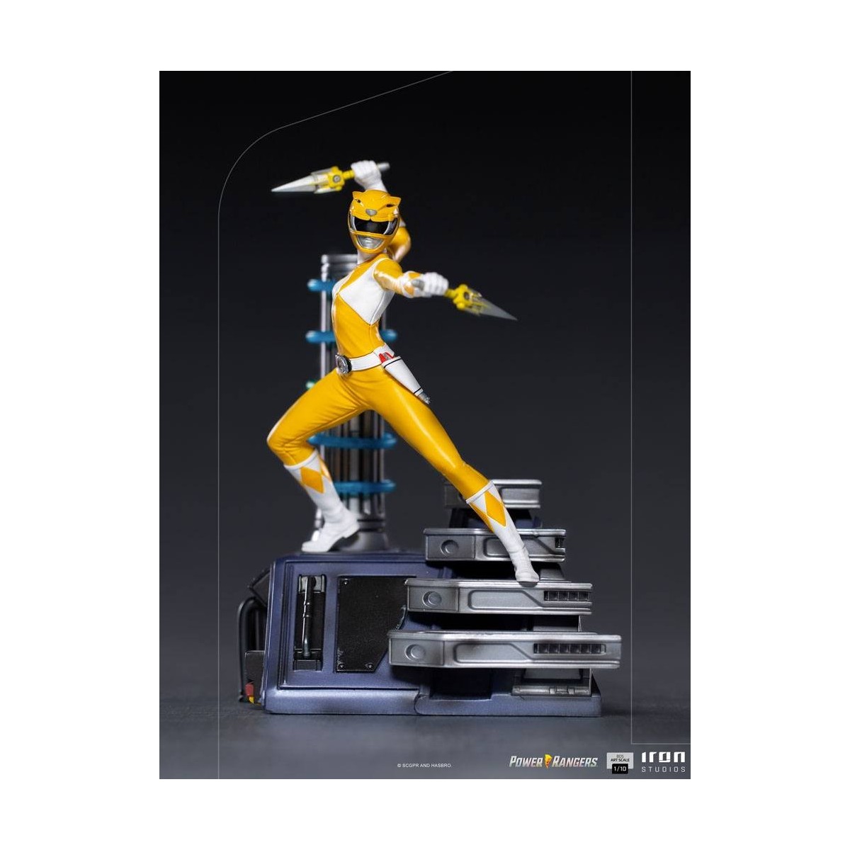 Iron Studios - Gelber Ranger - Power Rangers BDSArt Maßstab 1/10