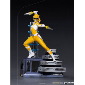 Iron Studios - Gelber Ranger - Power Rangers BDSArt Maßstab 1/10