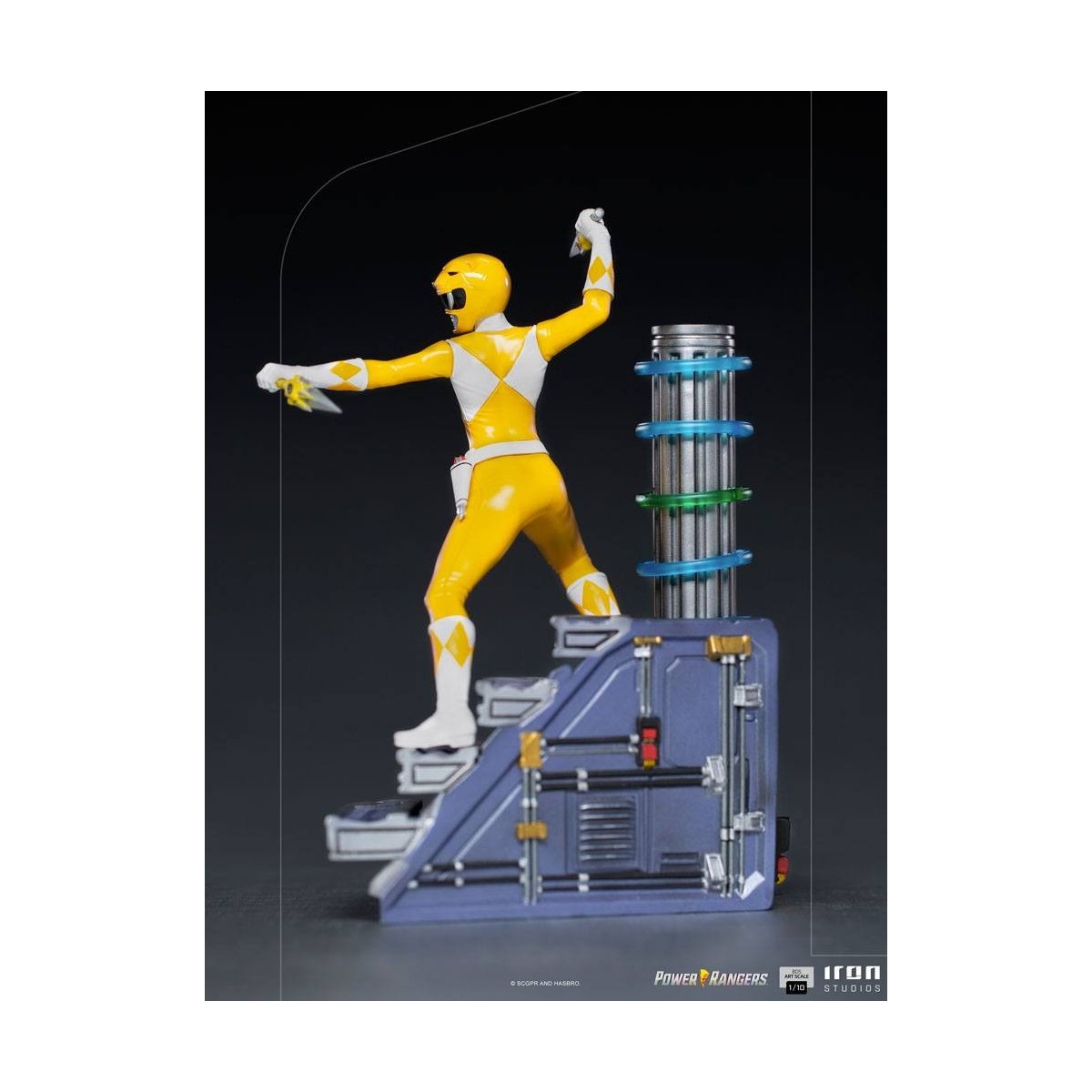 Iron Studios - Gelber Ranger - Power Rangers BDSArt Maßstab 1/10