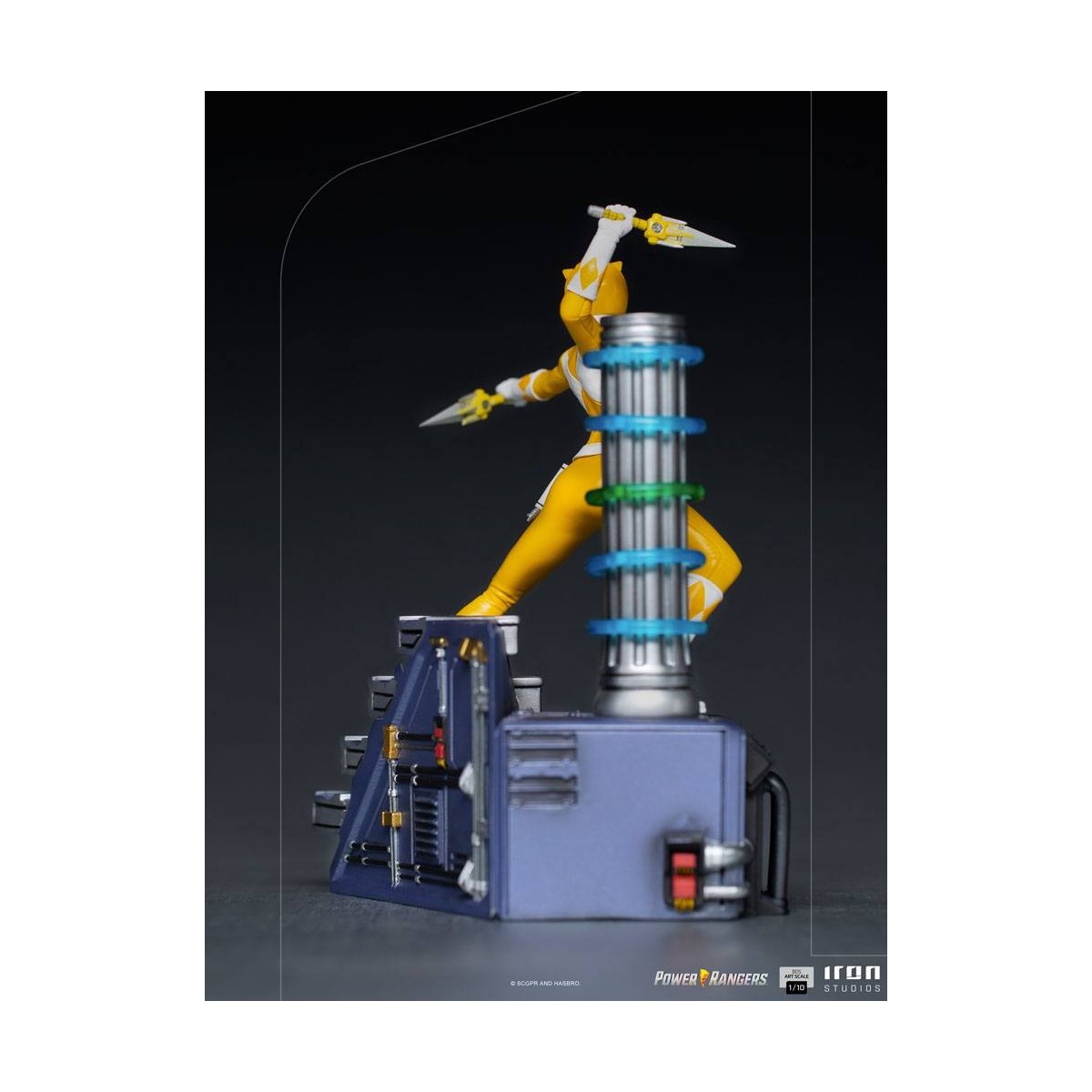Iron Studios - Gelber Ranger - Power Rangers BDSArt Maßstab 1/10