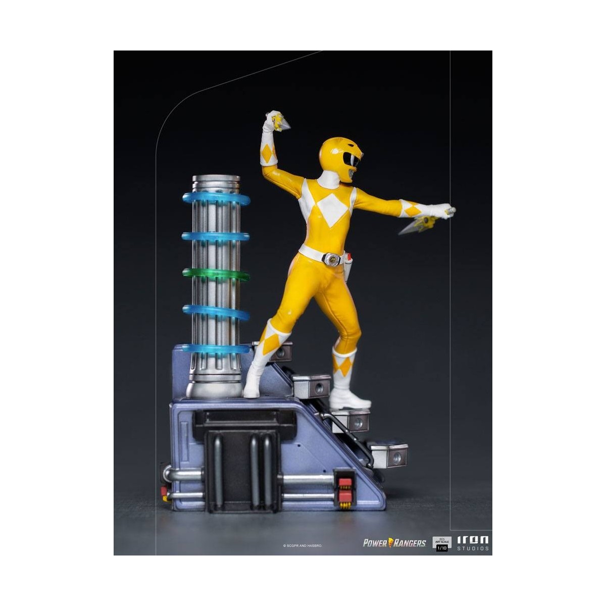 Iron Studios - Gelber Ranger - Power Rangers BDSArt Maßstab 1/10
