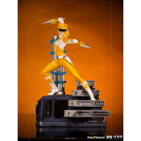 Iron Studios - Gelber Ranger - Power Rangers BDSArt Maßstab 1/10