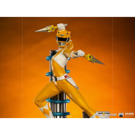 Iron Studios - Gelber Ranger - Power Rangers BDSArt Maßstab 1/10