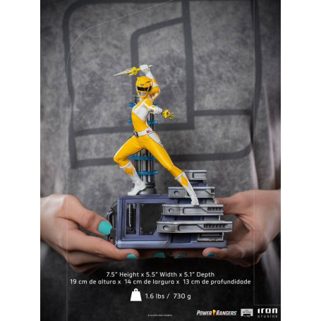 Iron Studios - Gelber Ranger - Power Rangers BDSArt Maßstab 1/10