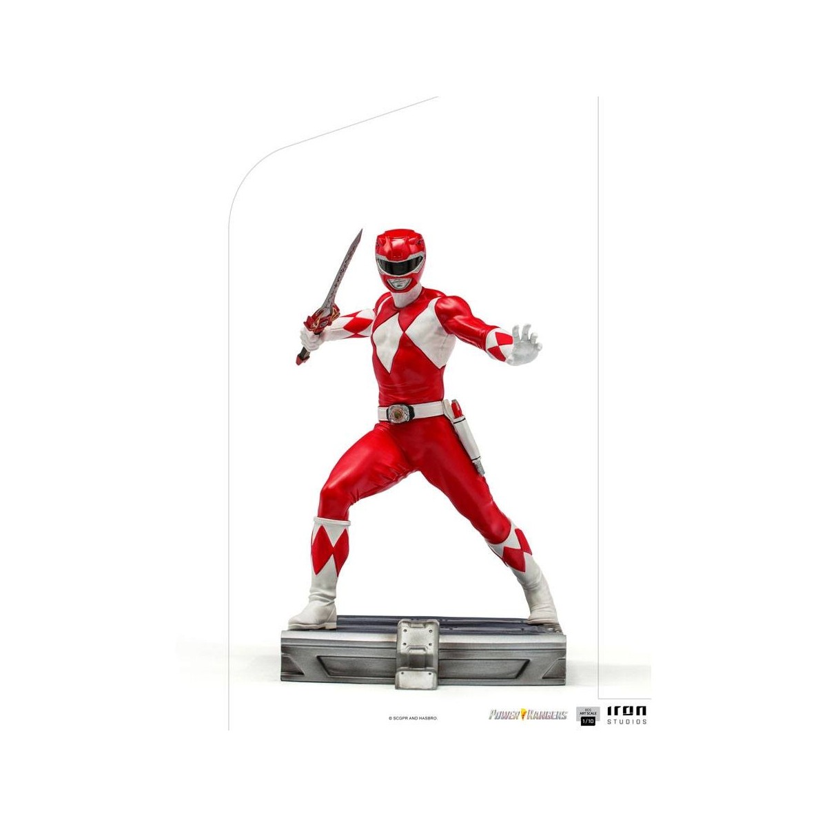 Iron Studios - Red Ranger - Power Rangers BDSArt Maßstab 1/10