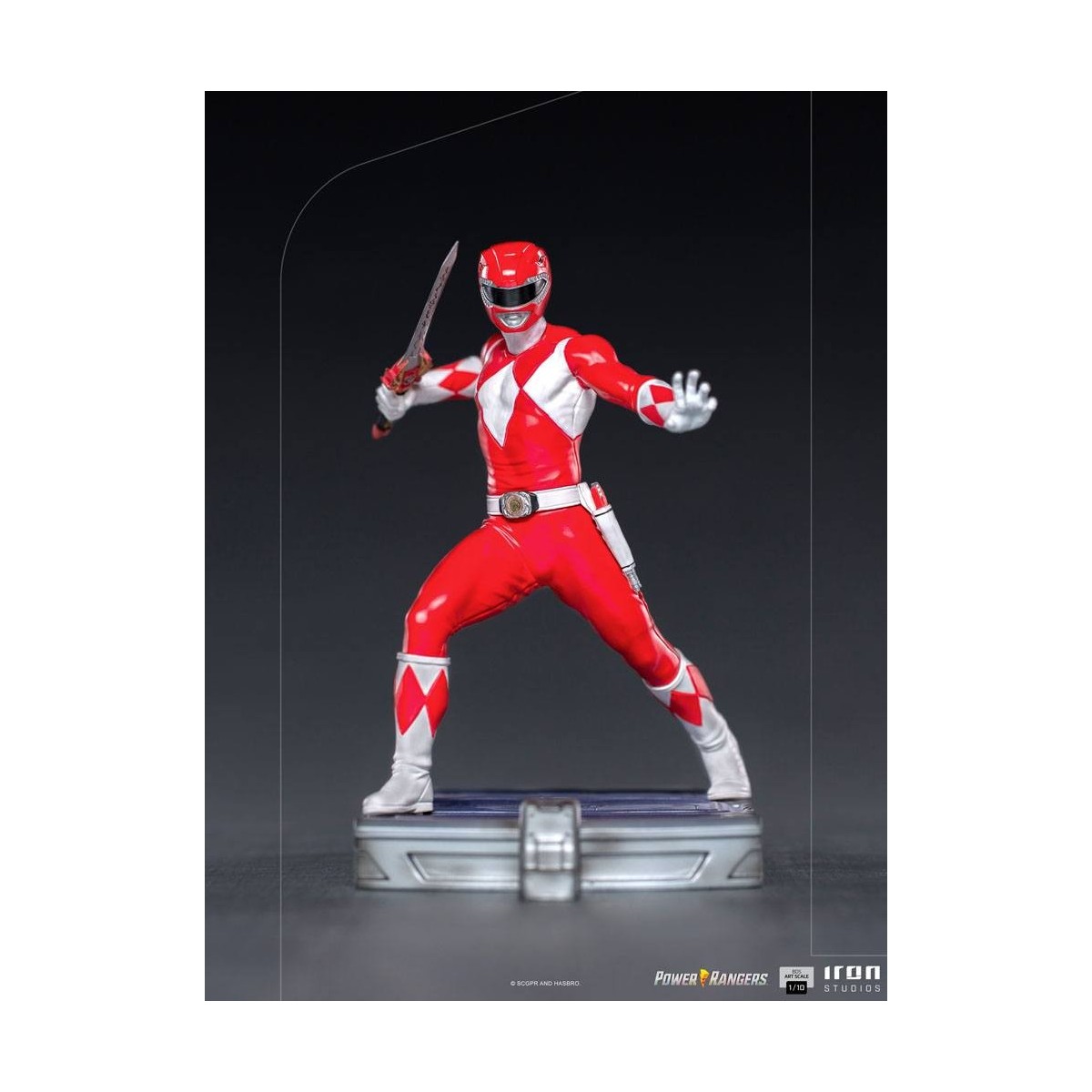 Iron Studios - Red Ranger - Power Rangers BDSArt Maßstab 1/10