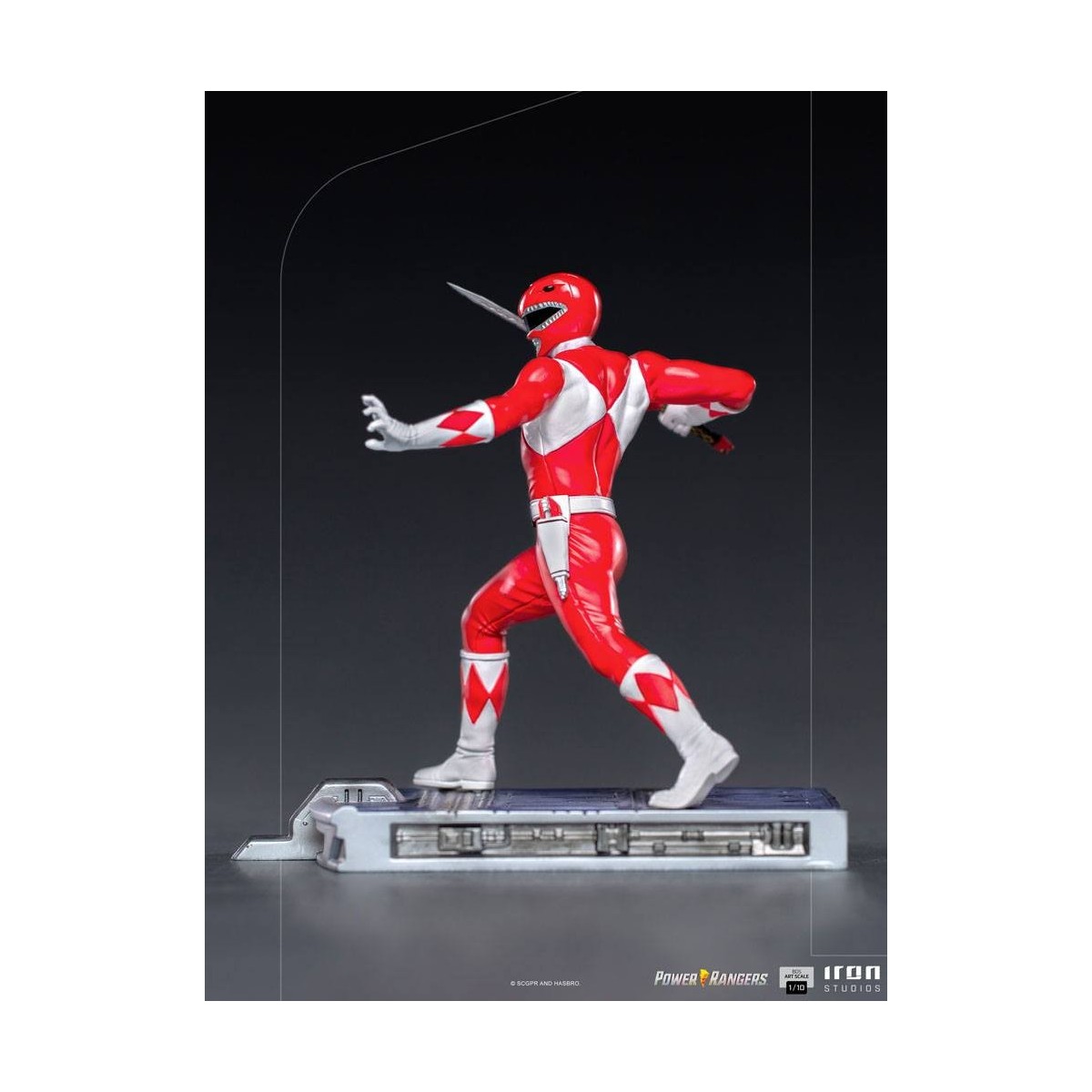 Iron Studios - Red Ranger - Power Rangers BDSArt Maßstab 1/10