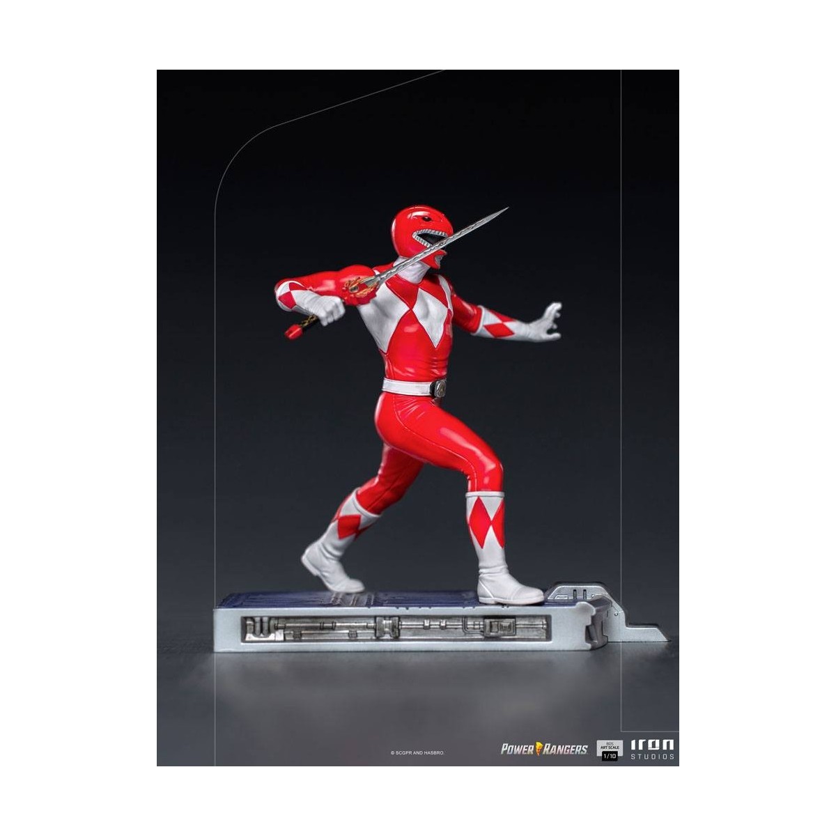 Iron Studios - Red Ranger - Power Rangers BDSArt Maßstab 1/10