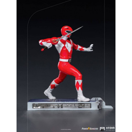 Iron Studios - Red Ranger - Power Rangers BDSArt Maßstab 1/10
