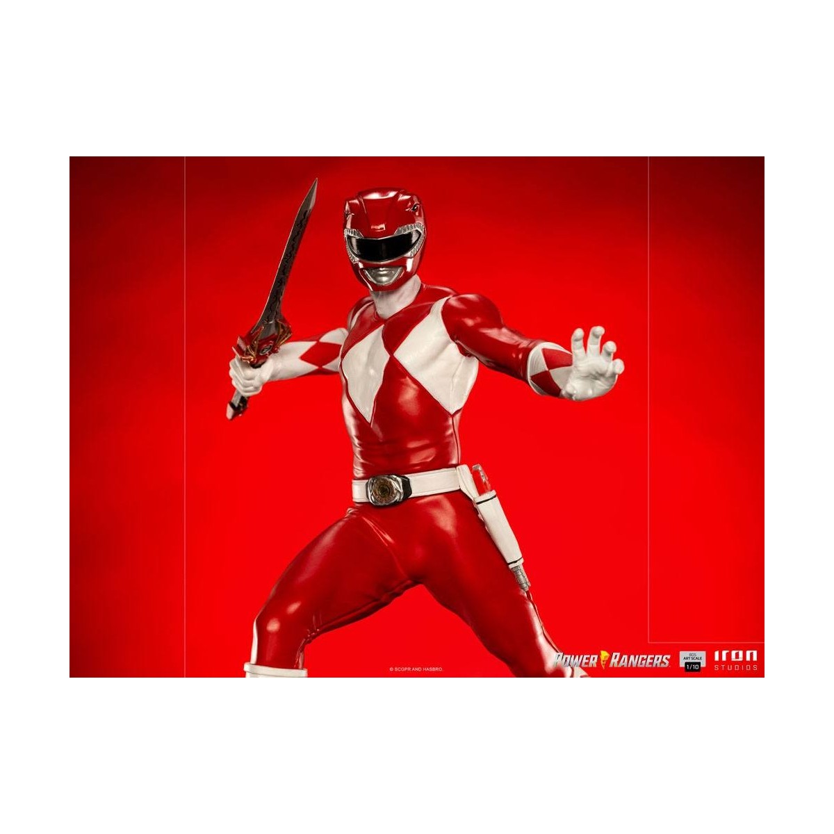 Iron Studios - Red Ranger - Power Rangers BDSArt Maßstab 1/10
