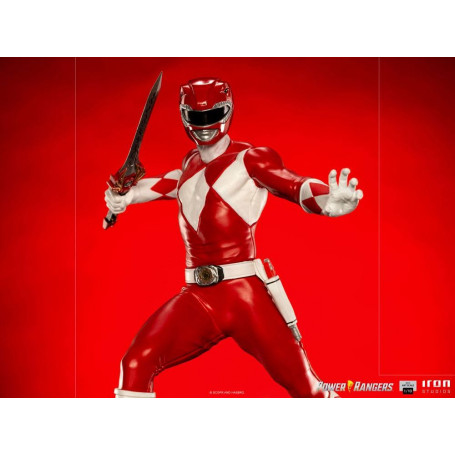 Iron Studios - Red Ranger - Power Rangers BDSArt Maßstab 1/10