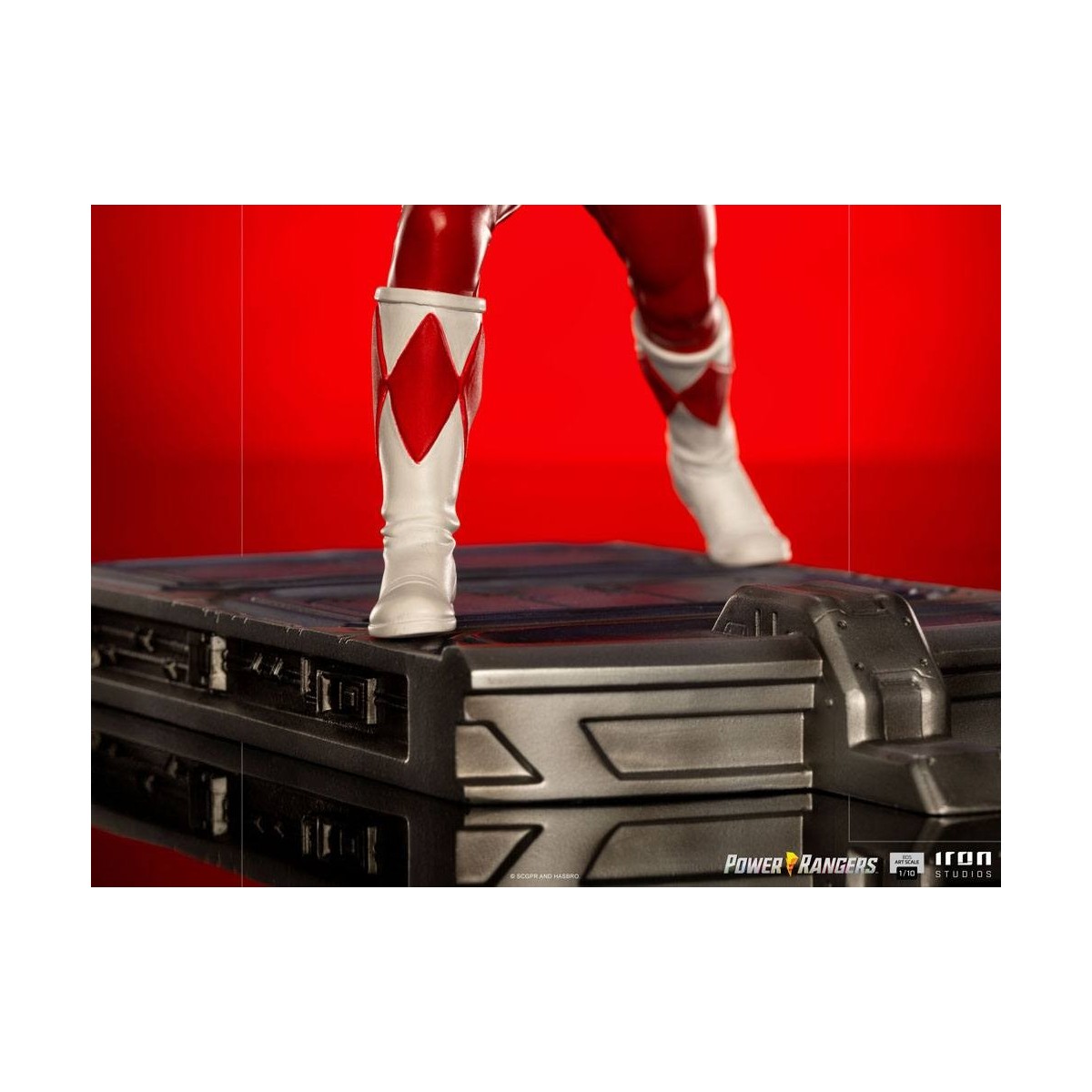 Iron Studios - Red Ranger - Power Rangers BDSArt Maßstab 1/10
