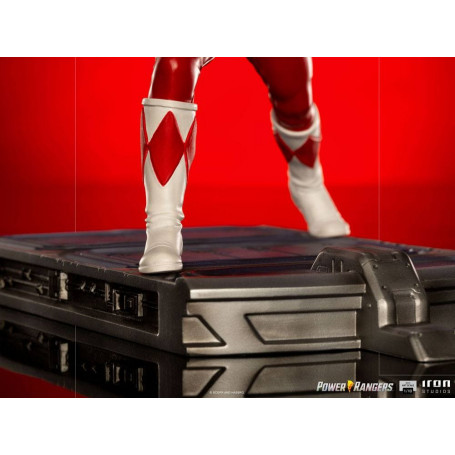 Iron Studios - Red Ranger - Power Rangers BDSArt Maßstab 1/10