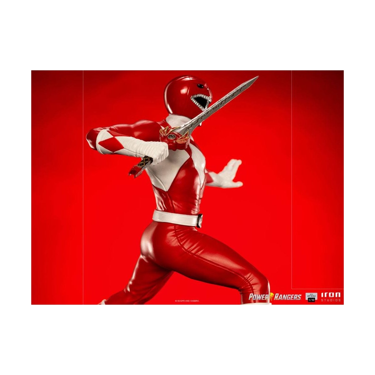 Iron Studios - Red Ranger - Power Rangers BDSArt Maßstab 1/10