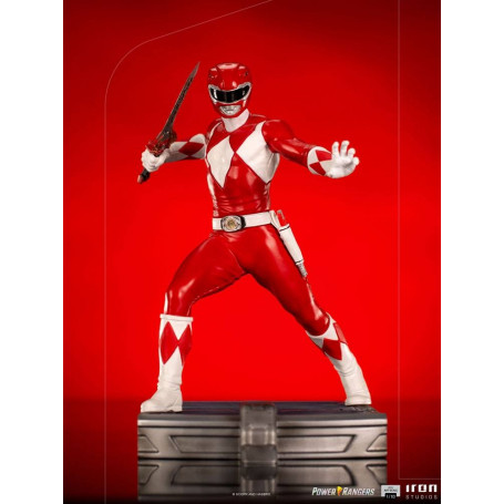 Iron Studios - Red Ranger - Power Rangers BDSArt Maßstab 1/10