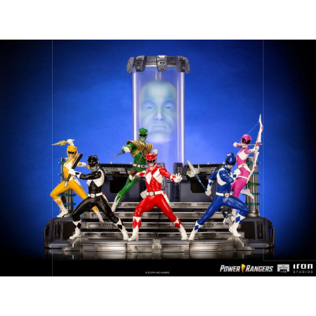 Iron Studios - Red Ranger - Power Rangers BDSArt Maßstab 1/10
