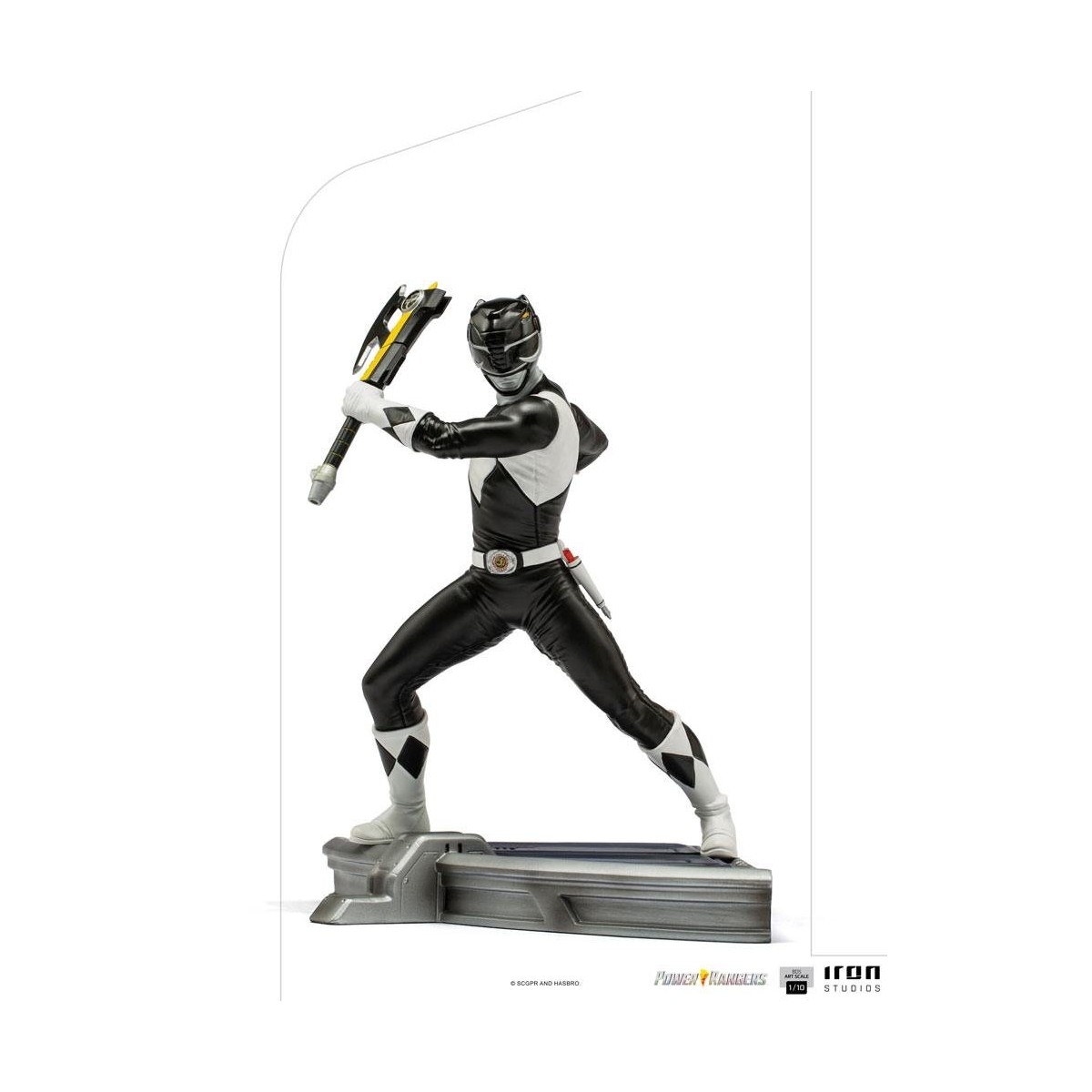 Iron Studios - Black Ranger - Power Rangers BDSArt Maßstab 1/10