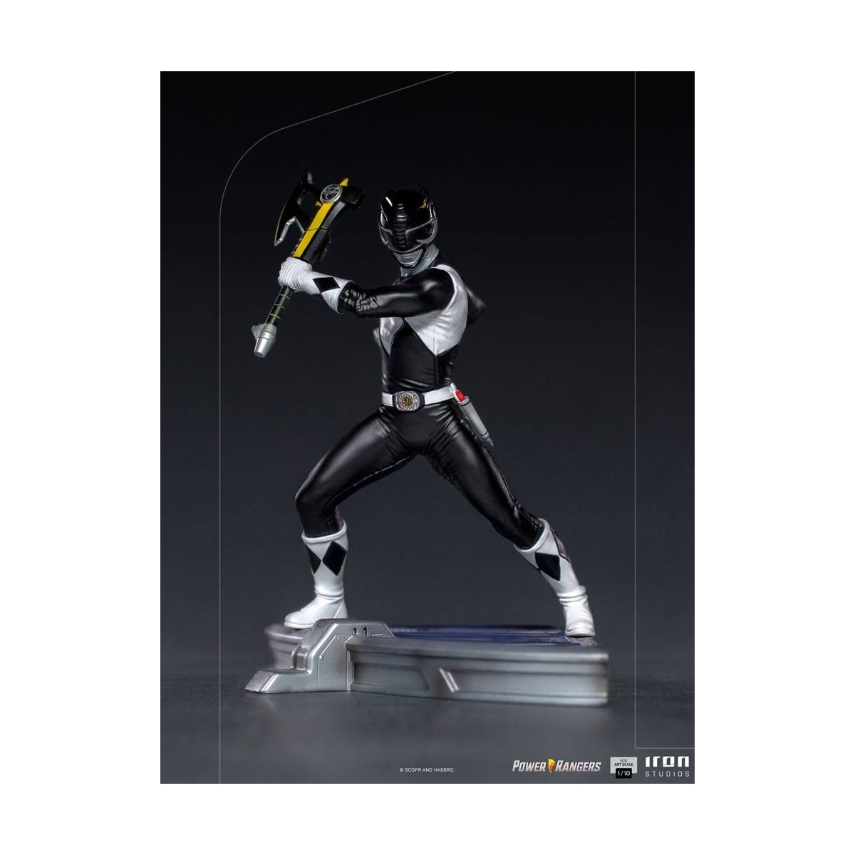 Iron Studios - Black Ranger - Power Rangers BDSArt Maßstab 1/10