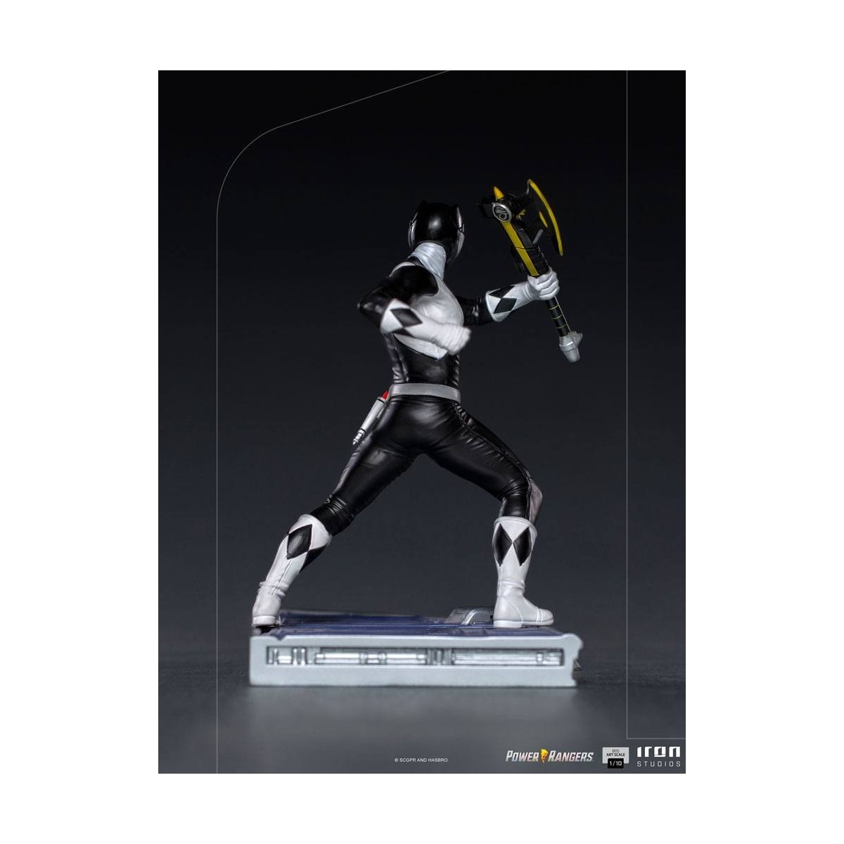 Iron Studios - Black Ranger - Power Rangers BDSArt Maßstab 1/10