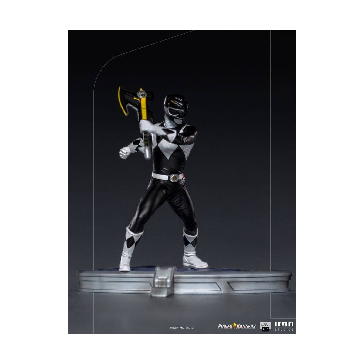 Iron Studios - Black Ranger - Power Rangers BDSArt Maßstab 1/10