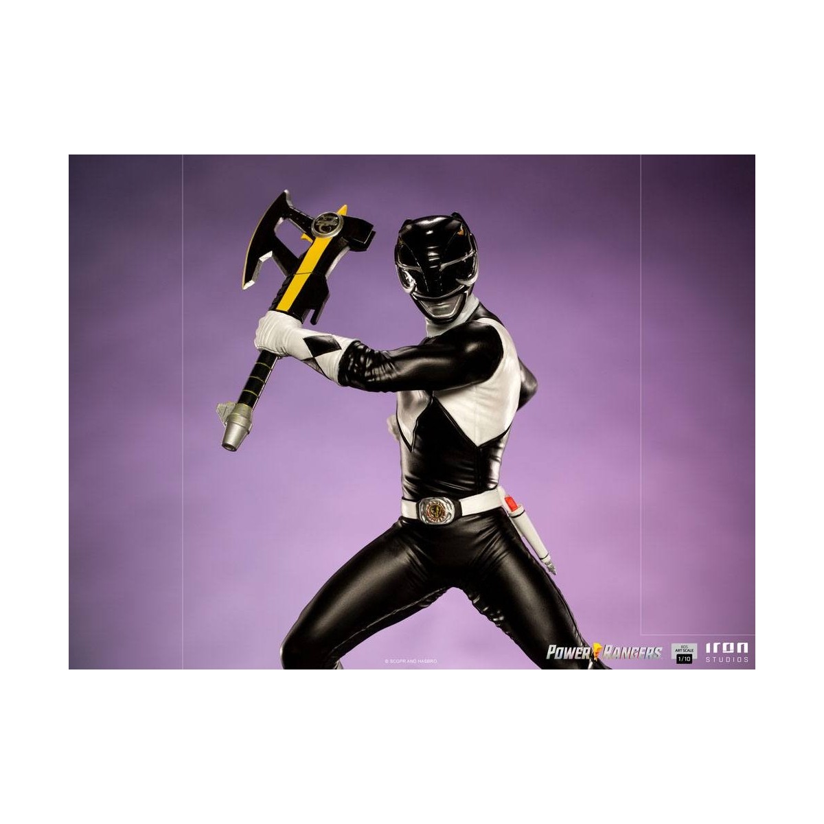 Iron Studios - Black Ranger - Power Rangers BDSArt Maßstab 1/10