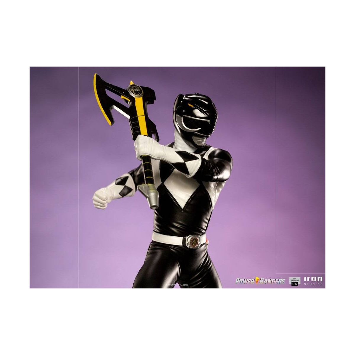 Iron Studios - Black Ranger - Power Rangers BDSArt Maßstab 1/10