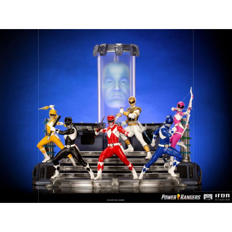 Iron Studios - Black Ranger - Power Rangers BDSArt Maßstab 1/10