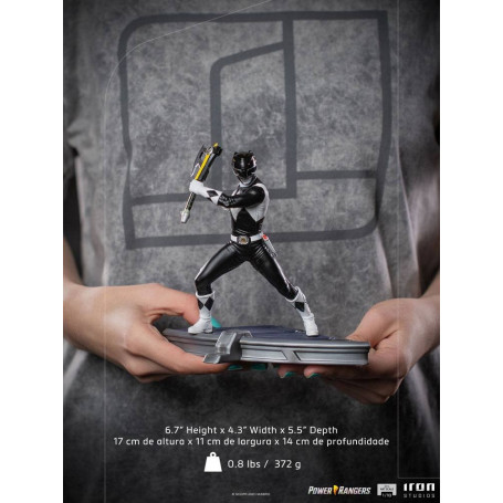 Iron Studios - Black Ranger - Power Rangers BDSArt Maßstab 1/10