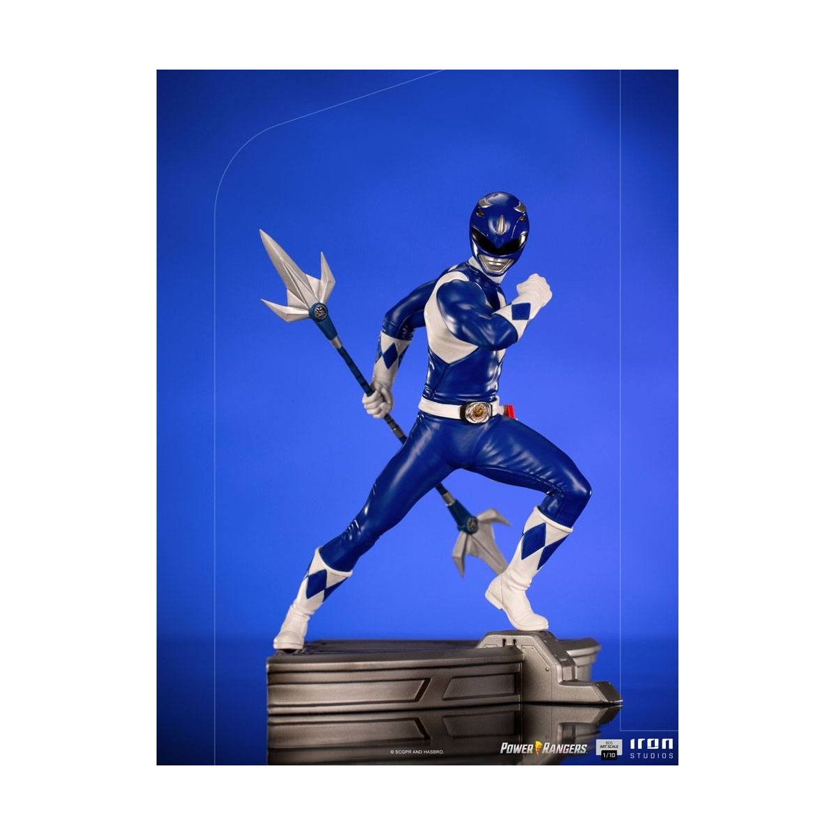 Iron Studios - Blauer Ranger - Power Rangers BDSArt Maßstab 1/10