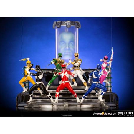 Iron Studios - Blauer Ranger - Power Rangers BDSArt Maßstab 1/10