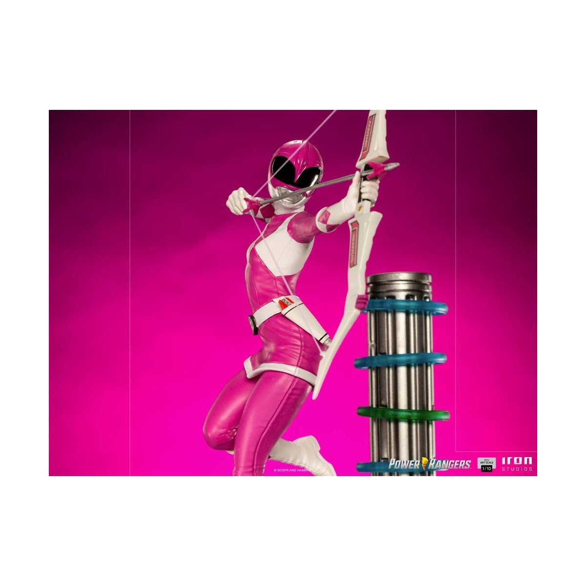 Iron Studios - Pink Ranger - Power Rangers BDSArt Maßstab 1/10