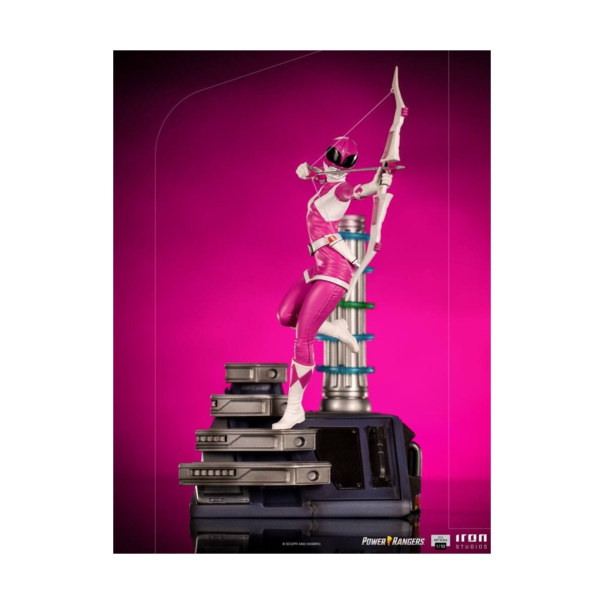 Iron Studios - Pink Ranger - Power Rangers BDSArt Maßstab 1/10