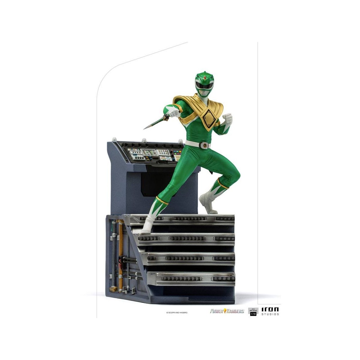 Iron Studios - Grüner Ranger - Power Rangers BDSArt Maßstab 1/10
