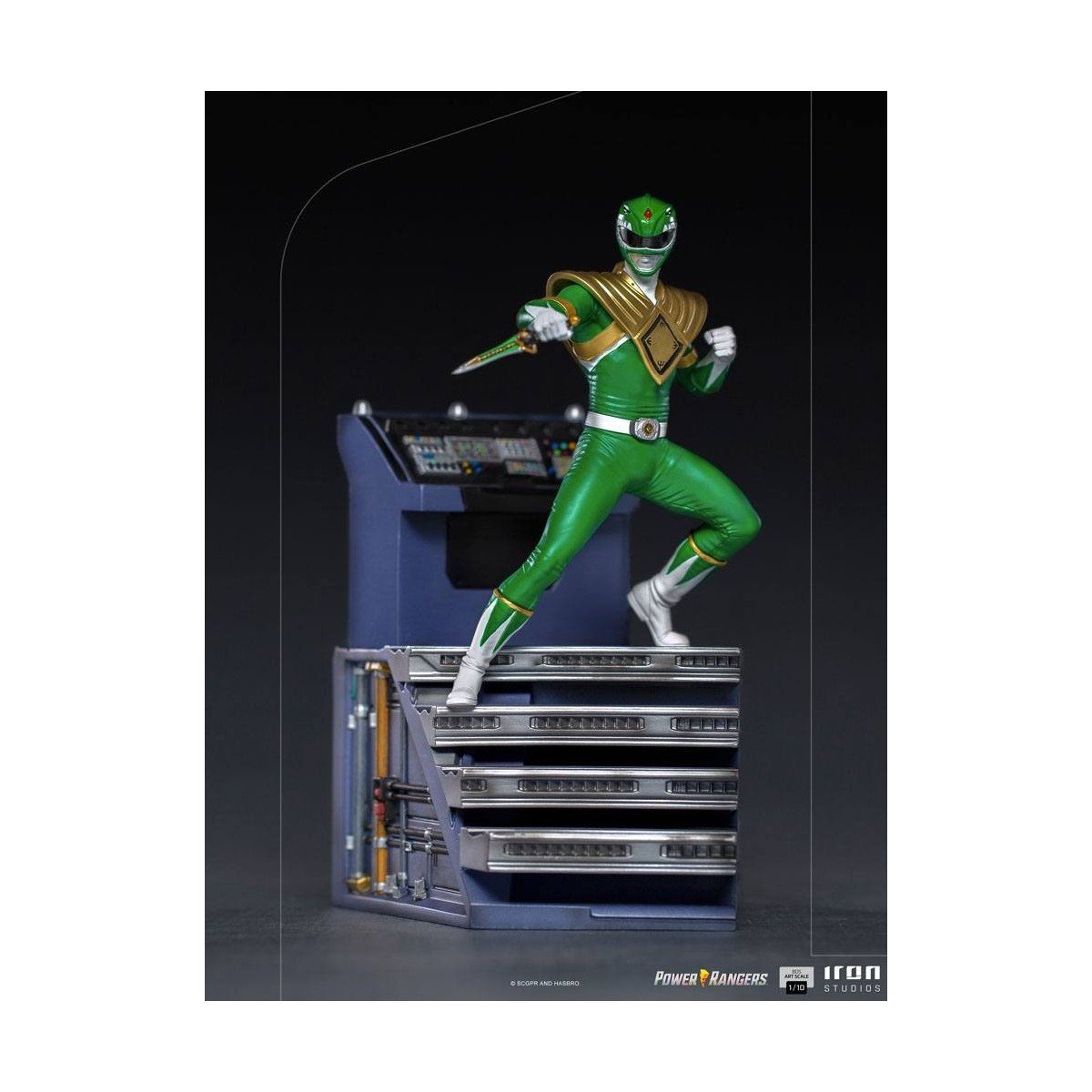 Iron Studios - Grüner Ranger - Power Rangers BDSArt Maßstab 1/10