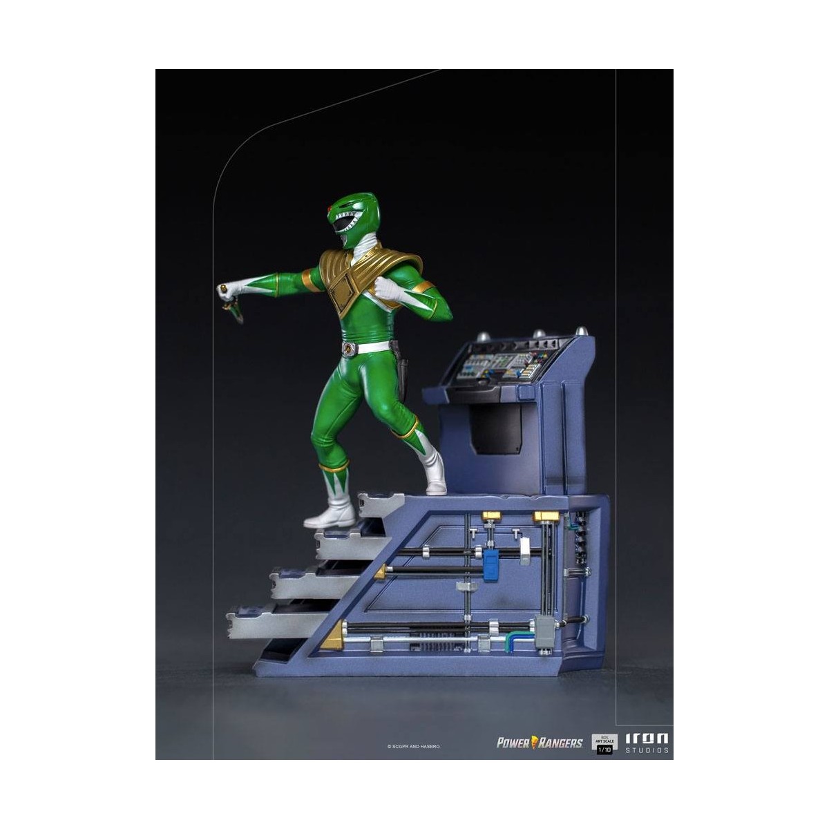 Iron Studios - Grüner Ranger - Power Rangers BDSArt Maßstab 1/10