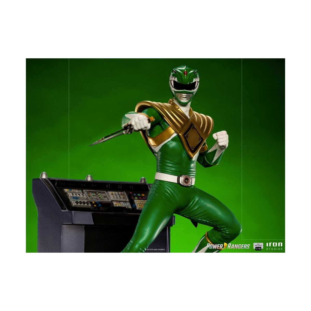 Iron Studios - Grüner Ranger - Power Rangers BDSArt Maßstab 1/10